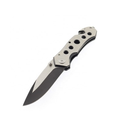 Wholesale Stainless Steel Pocket Folding Utility Knife With Gass Breaker